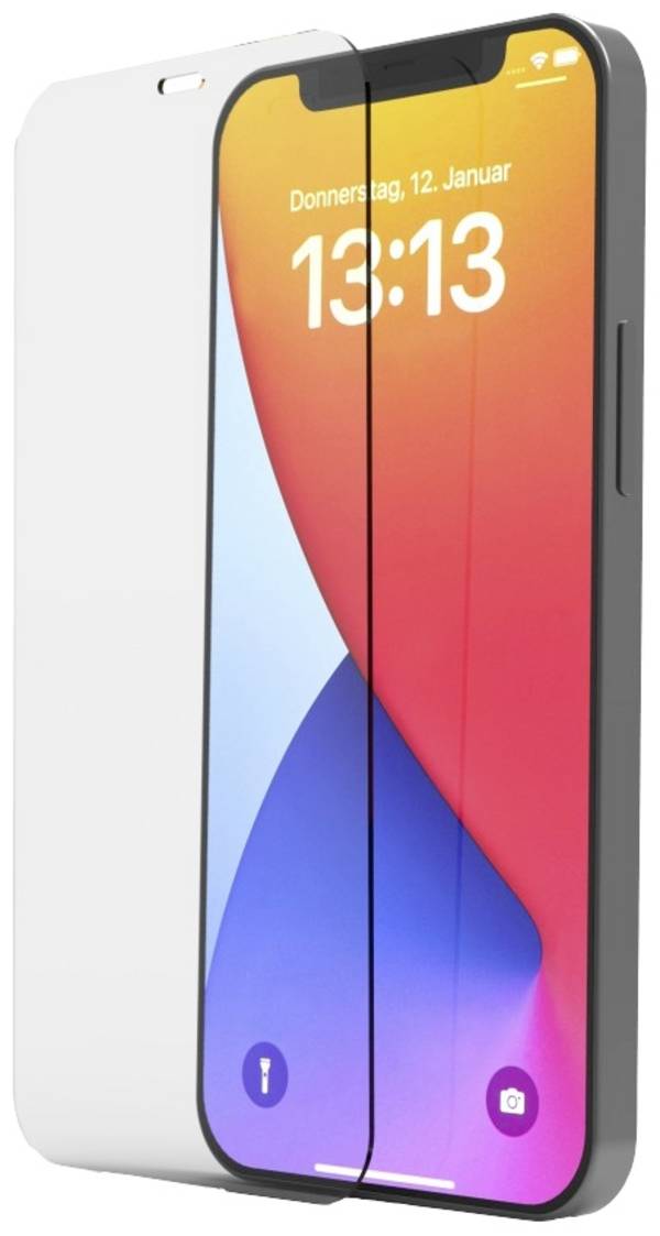 Hama 00222709 Screenprotector (glas) Apple iPhone 12, iPhone 12 Pro 1 stuk(s)