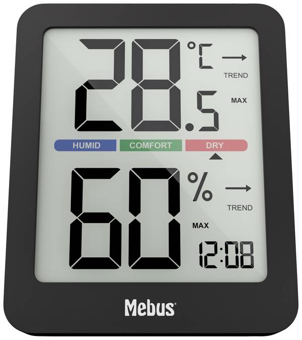 Mebus 11115 11115 Draadloze thermo- en hygrometer
