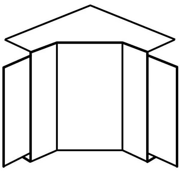 Hager M54417030 Binnenhoek Binnenhoek (b x h) 60 mm x 60 mm Grijs 1 stuk(s)-1