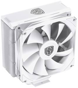 Conrad Kolink Kolink Umbra EX180 White Edition CPU Cooler - 120 mm CPU-koellichaam met ventilator aanbieding