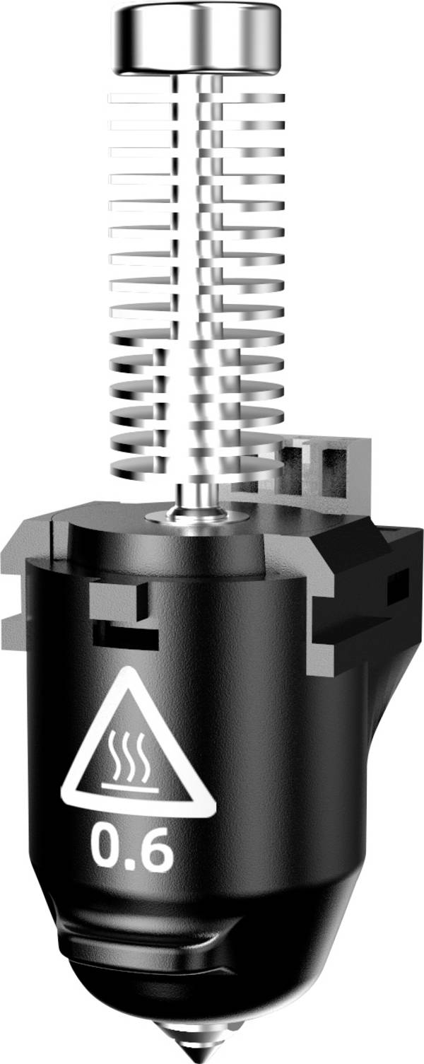 Flashforge Hardened Nozzle Assembly 0,6 mm Geschikt voor: FlashForge Adventurer 5M, FlashForge Adventurer 5M Pro Adventurer 5M Series Hardened Nozzle 0.6 mm 20004090001