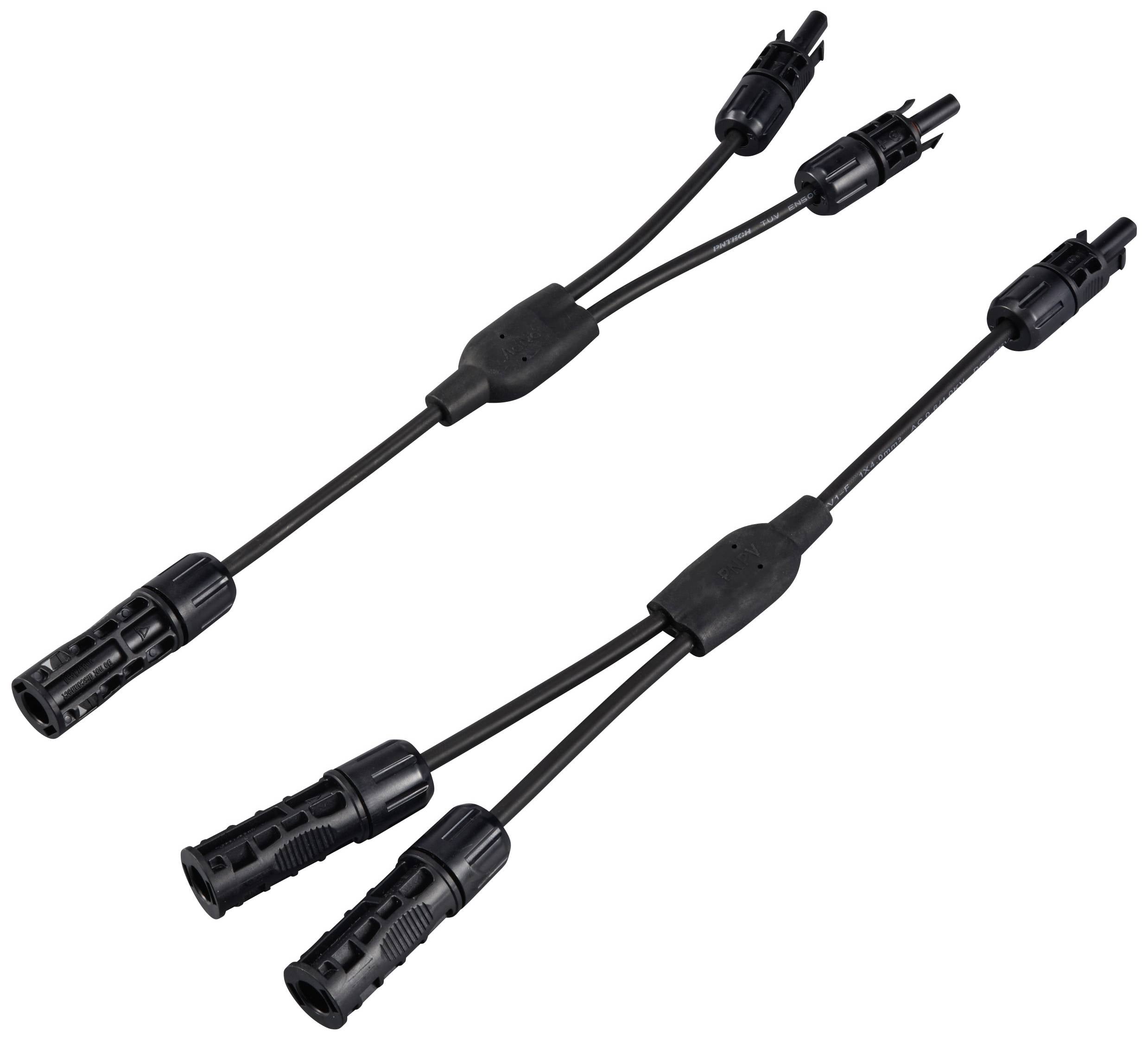 Sygonix SY-6408046 Zonne-energie-aansluitingen Adapterkabel 30 A Zwart 36 cm