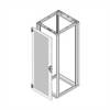 nVent SCHROFF 25230085 19 inch Stalen geperforeerde deur voor patchkast 20 HE Zwart-grijs