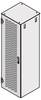 nVent SCHROFF 22130708 19 inch Stalen geperforeerde deur voor patchkast Grijs-wit (RAL 7035)