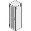 nVent SCHROFF 22130707 19 inch Stalen geperforeerde deur voor patchkast Grijs-wit (RAL 7035)