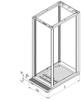 nVent SCHROFF 27230146 19 inch Sokkel voor patchkast Grijs
