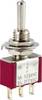 TRU COMPONENTS TC-12819612 Tuimelschakelaar 125 V/AC, 250 V/AC 6 A 1x (aan)/uit/(aan) Moment 1 stuk(s)
