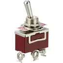 TRU COMPONENTS TC-12819628 Tuimelschakelaar 250 V/AC 15 A 1x aan/uit/aan Continu 1 stuk(s)