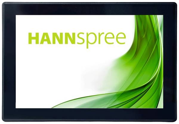 Hannspree HO 105 HTB Touchscreen monitor Energielabel: C (A - G)  25.7 cm (10.1 inch) 1200 x 800 Pixel 16:10 25 ms VGA, HDMI, USB IPS LCD