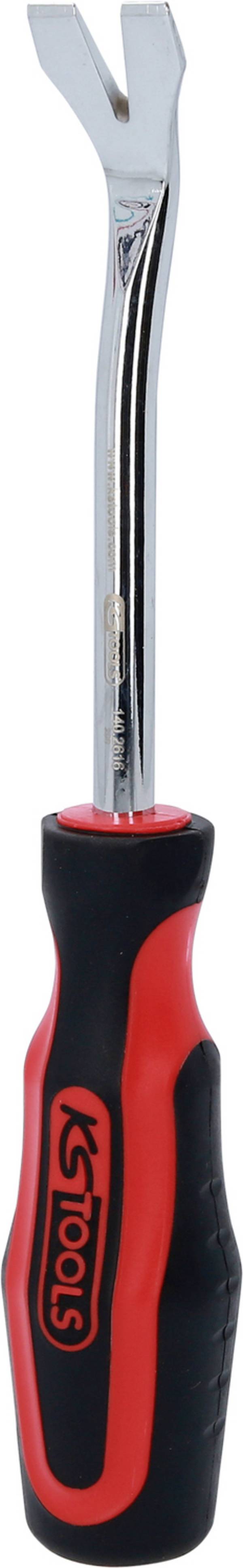 KS Tools 140.2616 Clip-loser kort, lengte 240 mm, opening 7,5 mm