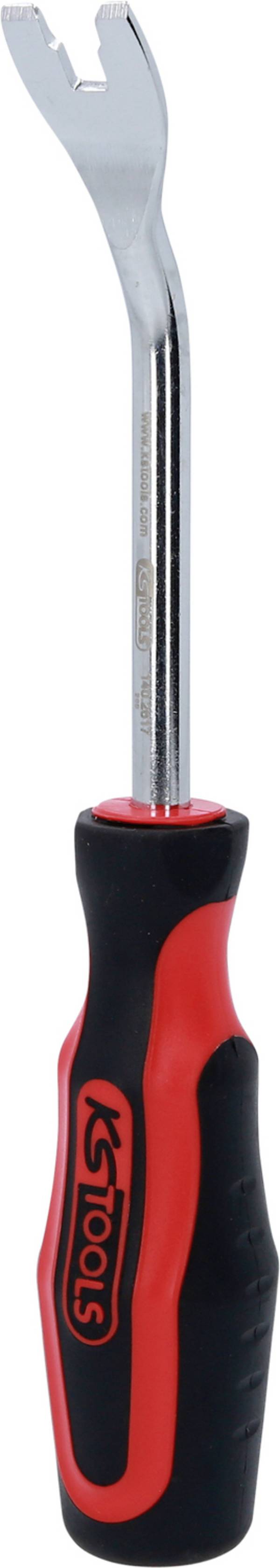 KS Tools 140.2617 Clip-loser kort, lengte 240 mm, opening 9 mm