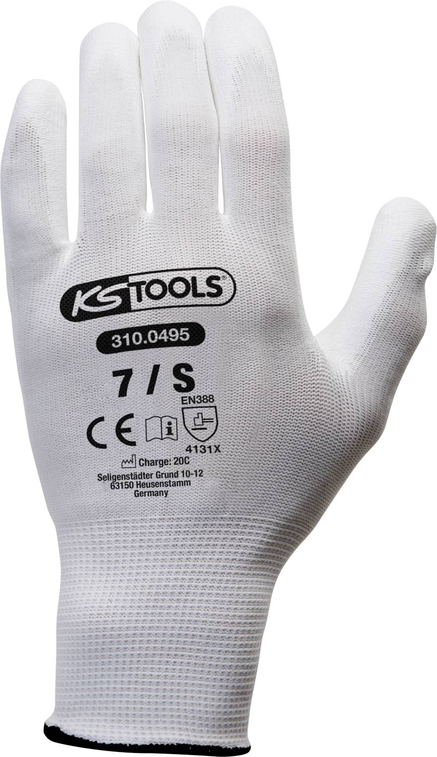 KS Tools 310.0495 310.0495 Fijngebreide handschoenen EN 388 12 stuk(s)