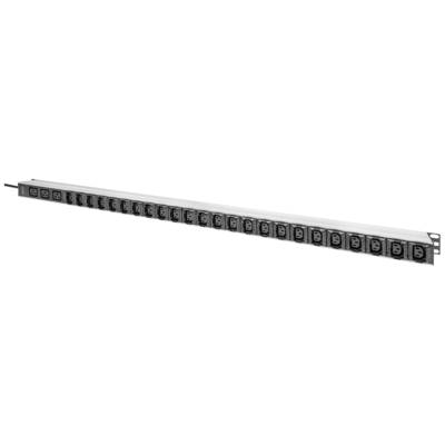 Digitus DN-95450 19 inch Stekkerdoos voor patchkast Apparaatcontactdoos C13 10A Geschikt voor kastdiepte: vanaf 300 mm Z