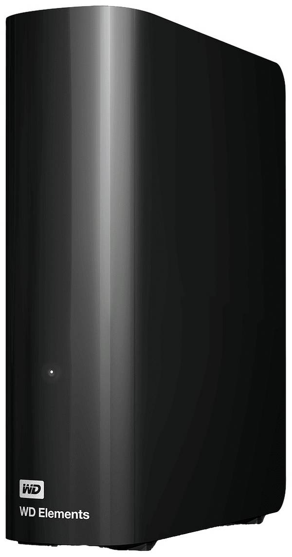 Western Digital Elements Desktop 18 TB  Externe harde schijf (3,5 inch) USB-A 3.2 Gen 1 Zwart WDBWLG0180HBK-EESN