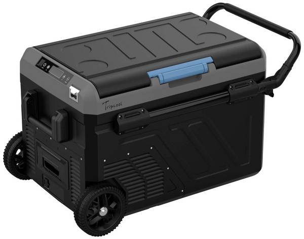 Tripcool C053-040 Koelbox trolley  Compressor 12 V/DC, 24 V/DC Zwart (mat) 40 l -20 tot +20 °C