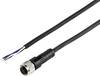 TRU COMPONENTS TC-12833000 Sensor/actuator aansluitkabel M12 Aantal polen (sensoren): 4 Koppeling, recht 2 m 1 stuk(s)