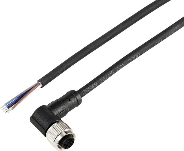 TRU COMPONENTS TC-12833164 Sensor/actuator aansluitkabel M12 Aantal polen (sensoren): 5 Koppeling, haaks 10 m 1 stuk(s)