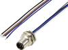 TRU COMPONENTS TC-12833192 Sensor/actuator inbouwstekker M12 Aantal polen (sensoren): 5 Stekker, inbouw 0.5 m 1 stuk(s)