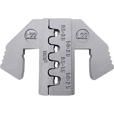 Een grijze kabelstripper met meerdere instellingen voor verschillende kabeldiameters, aangeduid met getallen in millimeters.
