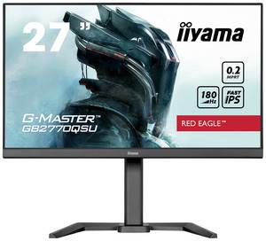 Conrad Iiyama G-MASTER Red Eagle GB2770QSU-B6 Gaming monitor Energielabel E (A - G) 68.6 cm (27 inch) 2560 x 1440 Pixel 16:9 0.... aanbieding