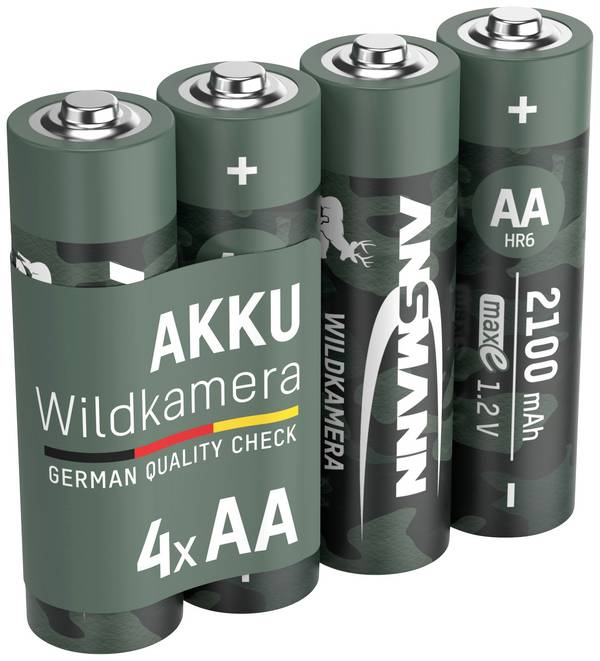 Ansmann 1322-0026 Oplaadbare AA batterij (penlite) NiMH 2100 mAh 1.2 V 4 stuk(s)