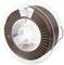 Een spoel met bruin PLA Pro-filament voor 3D-printers, merk Spectrum, kleur Chocolate, temperatuurbereik: 185-225°C.