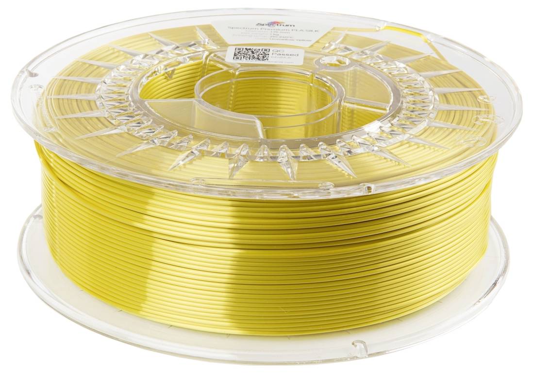 Spectrum 3D Filament  PLA Silk  Unmellow Yellow   175 mm  1 kg – Foto 2 von 2
