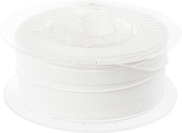 Spectrum Filaments 80012 PLA Premium Filament PLA kunststof Hoge treksterkte 1.75 mm 1000 g Polar White, Polar-wit, Wit 1 stuk(s)