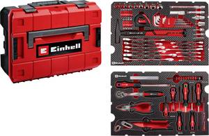 Conrad Einhell E-CASE Gereedschapskoffer (met inhoud) 80-delig (b x h x d) 44.4 x 32.9 x 13.1 cm aanbieding