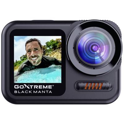 GoXtreme Black Manta 5K Actioncam Touchscreen, WiFi, Slow motion / Time lapse, Dual-display, Waterdicht, 5K, Beeldstabil