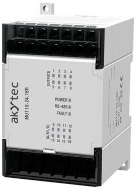 akYtec MU110-24.16R 54596 Digitale PLC-uitgangsmodule 24 V/DC