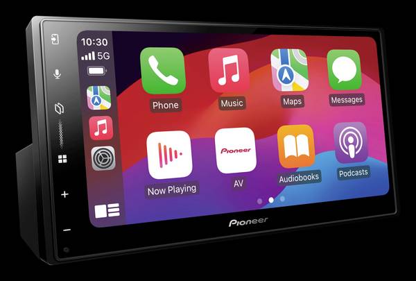 Pioneer SPH-DA77DAB Autoradio met scherm Aansluiting voor stuurbediening, Aansluiting voor achteruitrijcamera, Apple CarPlay, DAB+ tuner, Android Auto, Bluetooth handsfree