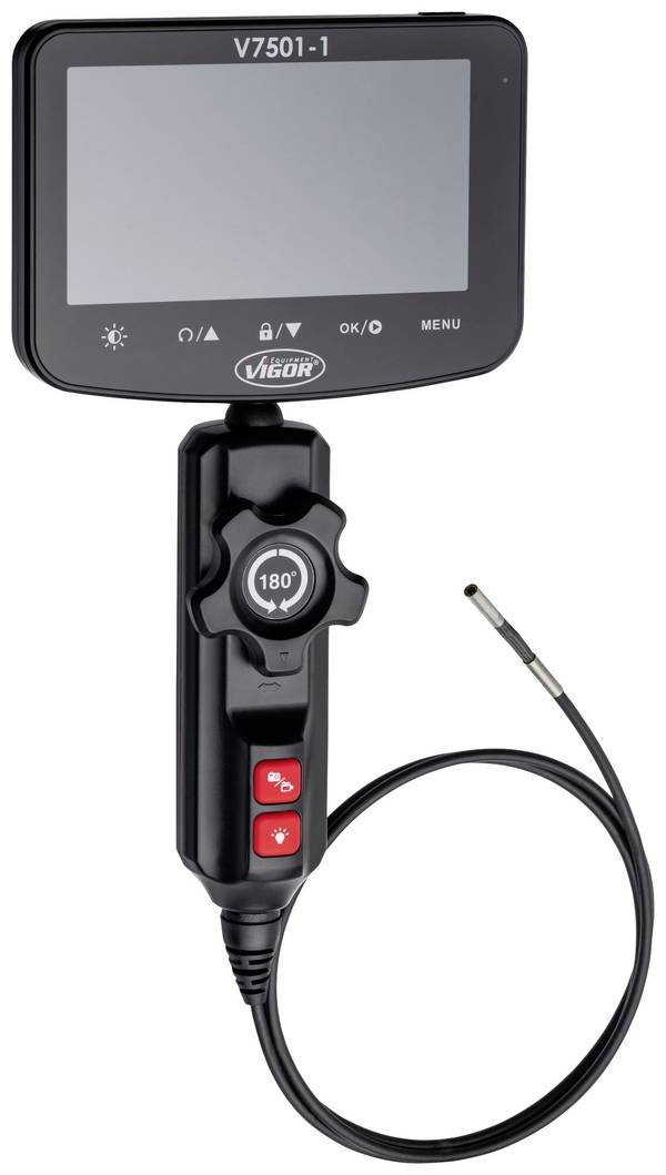 Vigor V7501-39 Endoscoop Sonde-Ø 3.9 mm 1 m Zwenkfunctie
