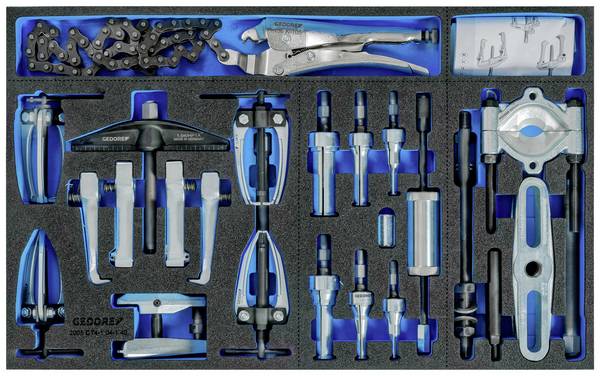 Gedore 2005 CT4-1.04-1.40 Poelietrekkerset