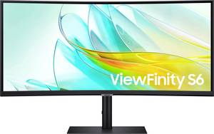 Conrad Samsung ViewFinity S6 S34C652UAU LED-monitor Energielabel G (A - G) 86.4 cm (34 inch) 3440 x 1440 Pixel 21:9 5 ms Displa... aanbieding