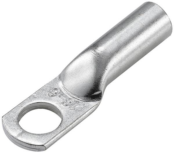 TRU COMPONENTS TC-12885896 Buiskabelschoen 180 ° M8 16 mm² Schachtdiameter: 8 mm 1 stuk(s)