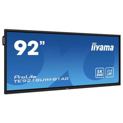 Interactief display iiyama ProLite TE9218UWI-B1AG, 92 inch, 5K UHD, 21:9 UltraWide.