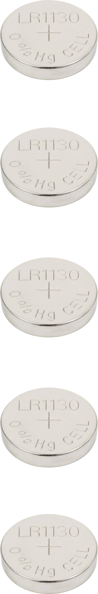Vijf identieke ronde, beige tabletten met de inscriptie 'LRI50'. De tabletten zijn naast elkaar in een verticale rij gerangschikt.