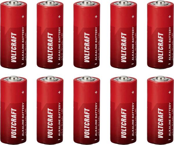 VOLTCRAFT VC-16108100 N batterij (lady) Alkaline 880 mAh 1.5 V 10 stuk(s)