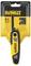 Een DeWalt 8-delige inbussleutelset in gele verpakking, bevat een vergrendelingssysteem, afgebeeld met handgreep en sleutel.