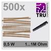 TRU COMPONENTS TC-12888488 T22P105 Koolfilmweerstand assortiment Axiaal bedraad 0207 0.5 W 5 % 500 stuk(s)