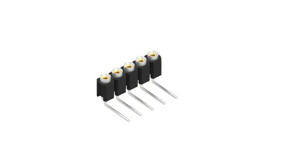 Fischer Elektronik Female header (precisie) Aantal rijen: 1 10040214 10 stuk(s)