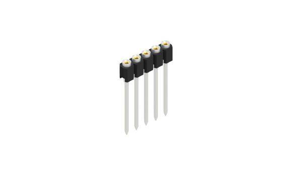 Fischer Elektronik Female header (precisie) Aantal rijen: 1 10040312 10 stuk(s)
