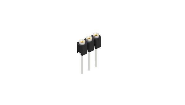 Fischer Elektronik Female header (precisie) Aantal rijen: 1 10129259 10 stuk(s)