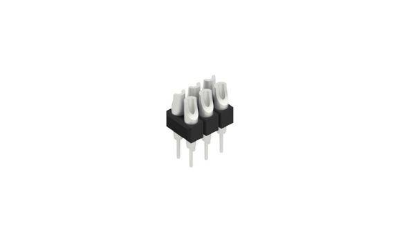 Fischer Elektronik Male header (precisie) Aantal rijen: 2 10041403 10 stuk(s)