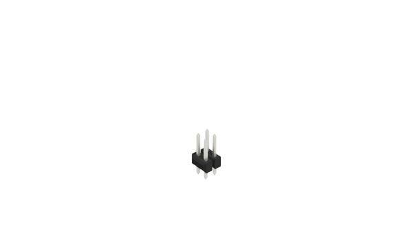 Fischer Elektronik Male header (standaard) Aantal rijen: 2 10053246 10 stuk(s)