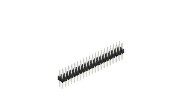 Fischer Elektronik Male header (standaard) Aantal rijen: 2 10053414 10 stuk(s)-0
