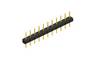 Fischer Elektronik Male header (standaard) Aantal rijen: 1 10057864 10 stuk(s)