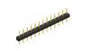 Fischer Elektronik Male header (standaard) Aantal rijen: 1 10057866 10 stuk(s)