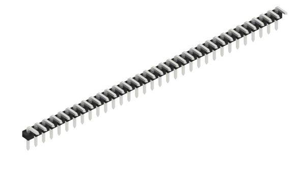 Fischer Elektronik Male header (standaard) Aantal rijen: 1 10170888 10 stuk(s)-0